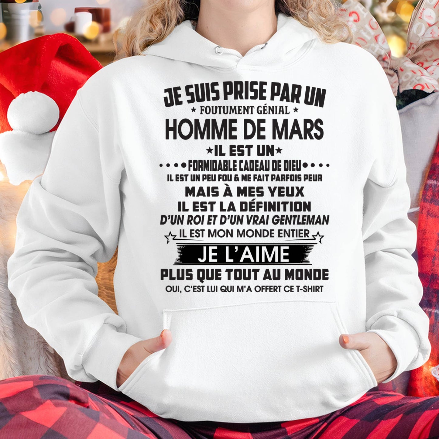 MARS – MAIS À MES YEUX, IL EST LA DÉFINITION D’UN ROI ET D’UN VÉRITABLE GENTLEMAN – DE SON MARI - FR03/NINA03 (SKU2602-14-03)