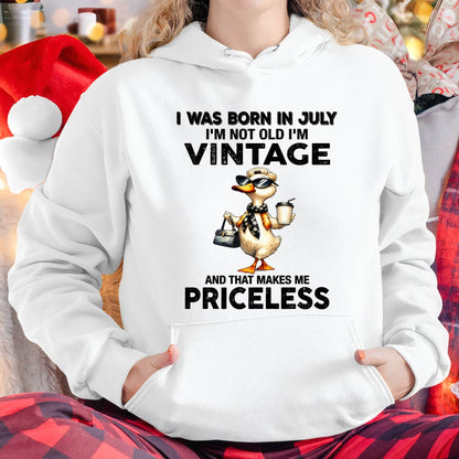 JULY - I'M NOT OLD I'M VINTAGE AND THAT MAKES ME PRICELESS - FMA - NINA07 (SKU2604-90-07)