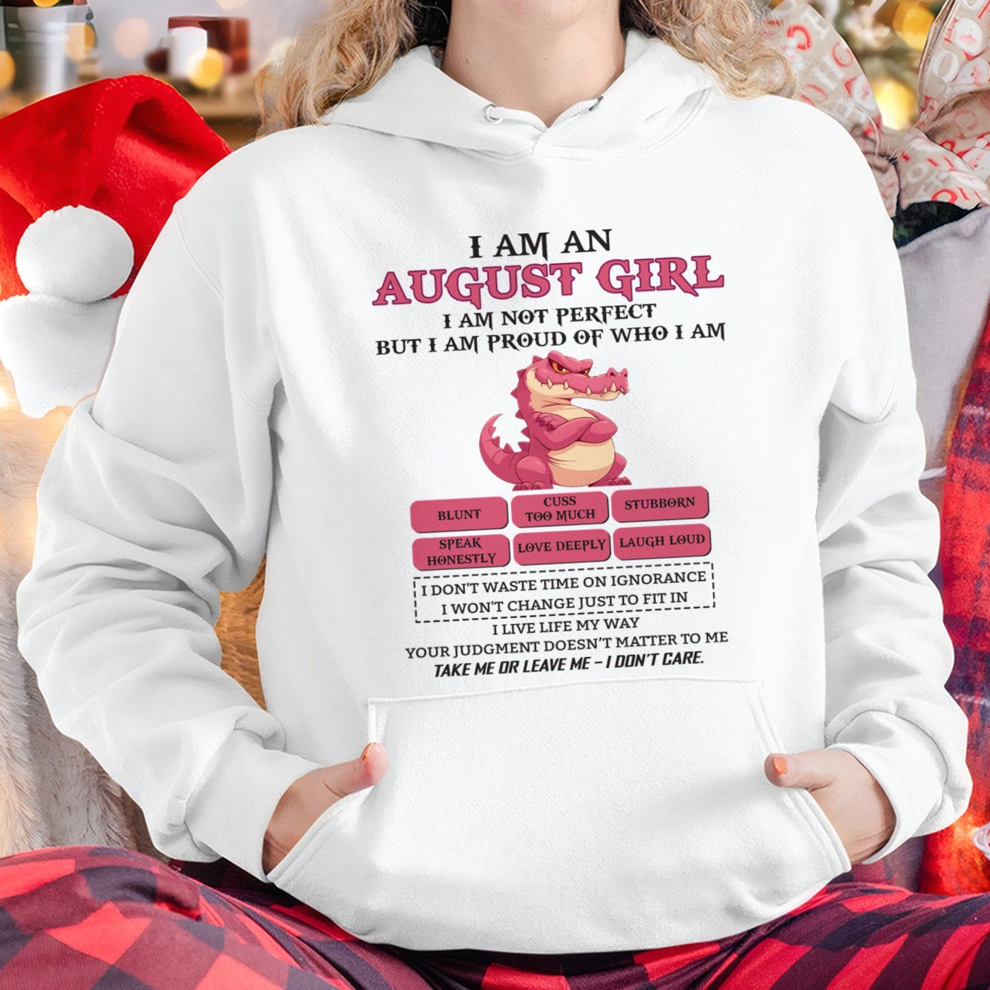August Girl Shirt – Birthday Gift for Women - NINA08 FMA (SKU10-80-08)