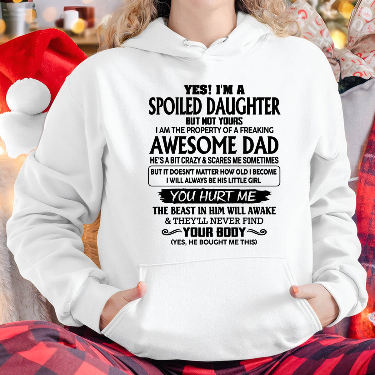"I WILL ALWAYS BE LITTLE GIRL OF MY DAD" – SPECIAL GIFT FROM DAD – NINA00 (SKU2607-107-00)