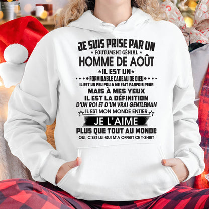 AOÛT – MAIS À MES YEUX, IL EST LA DÉFINITION D’UN ROI ET D’UN VÉRITABLE GENTLEMAN – DE SON MARI - FR08/NINA08 (SKU2602-14-08)