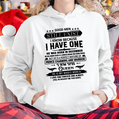 DECEMBER - GOOD MEN STILL EXIST I KNOW BECAUSE I HAVE ONE - FROM HUSBAND - NINA12 (SKU12-307-12)