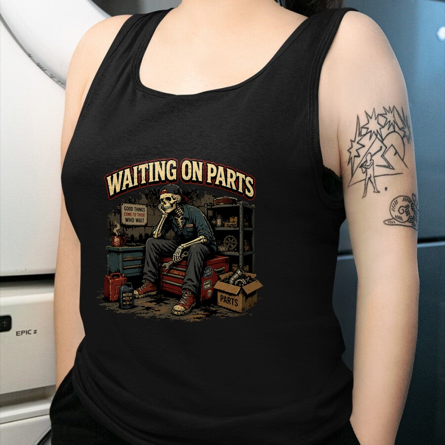 Best Mechanic Life Shirt, Funny Mechanic UnisexT-Shirt/Hoodie/Sweatshirt HLT00 - Waiting On Parts Tee Car Technician Men Auto Repair Mechanic T-Shirt