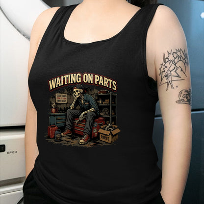 Best Mechanic Life Shirt, Funny Mechanic UnisexT-Shirt/Hoodie/Sweatshirt HLT00 - Waiting On Parts Tee Car Technician Men Auto Repair Mechanic T-Shirt