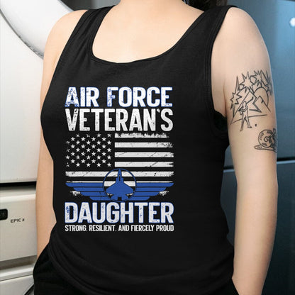 Proud Veteran Shirt, Funny Veteran UnisexT-Shirt/Hoodie/Sweatshirt HLT00 - Proud Daughter of A Air Force Veteran Daughter Veterans Day T-Shirt