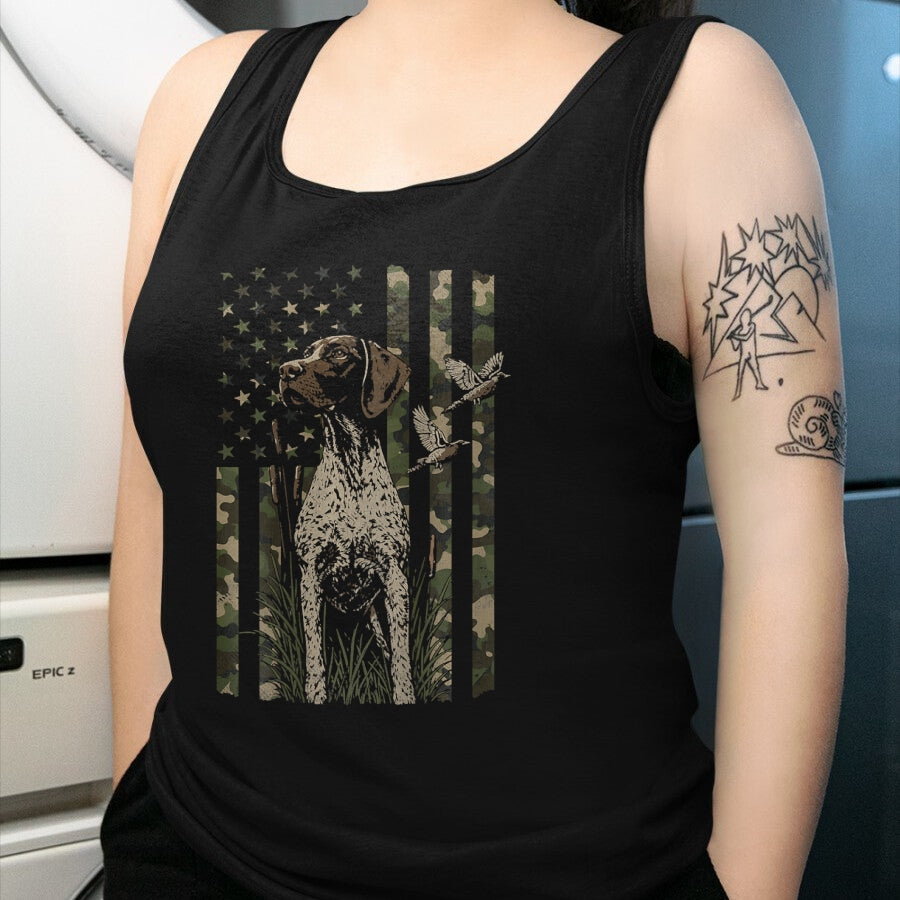 Funny Hunting Shirt, Gift For Hunting Lover Unisex T-Shirt/Hoodie/Sweatshirt HLT00 - Pheasant Hunting Dog Distressed (Design on Back) T-Shirt