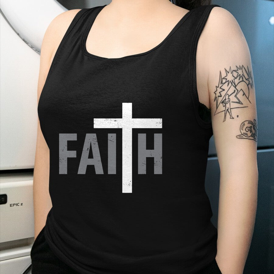 Christian Tee, Christian Faith Unisex T-Shirt/Hoodie/Sweatshirt HLT00 - Funny Christian Christ Religious Women Men Faith Cross T-Shirt