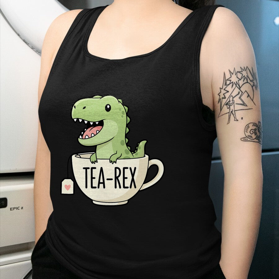 Best Dinosaur Lover Shirt, Funny Dinosaur UnisexT-Shirt/Hoodie/Sweatshirt HLT00 - Tea Rex Dinosaur Funny Cartoon T-Shirt