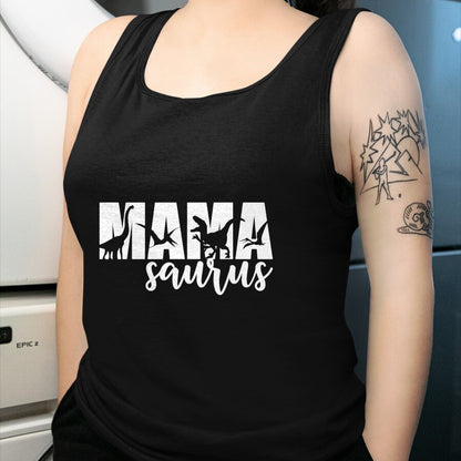 Gift for Mom Shirt, Funny Mom Unisex T-Shirt/Hoodie/Sweatshirt HLT00 - MamaSaurus T rex Dinosaur Funny Mama Saurus Mother_s Day T-Shirt