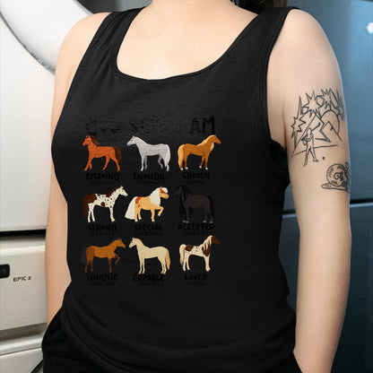 Best Horse Lover Shirt , Funny Horse UnisexT-Shirt/Hoodie/Sweatshirt HLT00 - God Says I Am Horses Christian Women Girls Kids Boy Horse T-Shirt