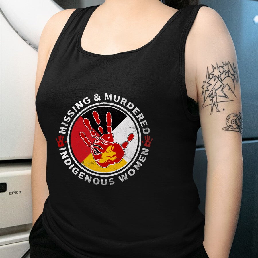 Native American T-Shirts, Vintage Native American Unisex T-Shirt/Hoodie/Sweatshirt HLT00 - MMIW Missing & Murdered Indigenous Women Red Hand