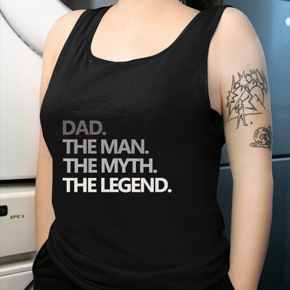 Gift for Dad Shirt, Funny Dad Unisex T-Shirt/Hoodie/Sweatshirt HLT00 – DAD THE MAN THE MYTH THE LEGEND T Shirt Father_s Day Gift T-Shirt