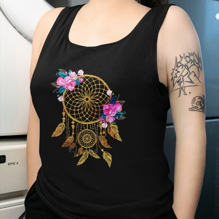 Native American T-Shirts, Vintage Native American Unisex T-Shirt/Hoodie/Sweatshirt HLT00 - Indigenous Tribe Floral Dreamcatcher Indian Native American
