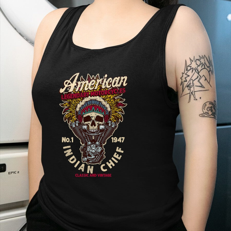 Native American T-Shirts, Vintage Native American Unisex T-Shirt/Hoodie/Sweatshirt HLT00 - Retro Vintage American Motorcycle Indian native Bikers Gift