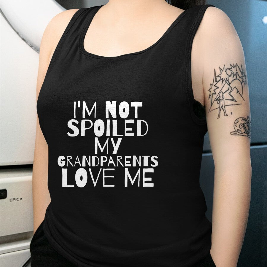 Best Wife Shirt, Wife and Husband Unisex T-Shirt/Hoodie/Sweatshirt HLT00 - Im Not Spoiled My Grandparents Love Me child mamaw T Shirt T-Shirt