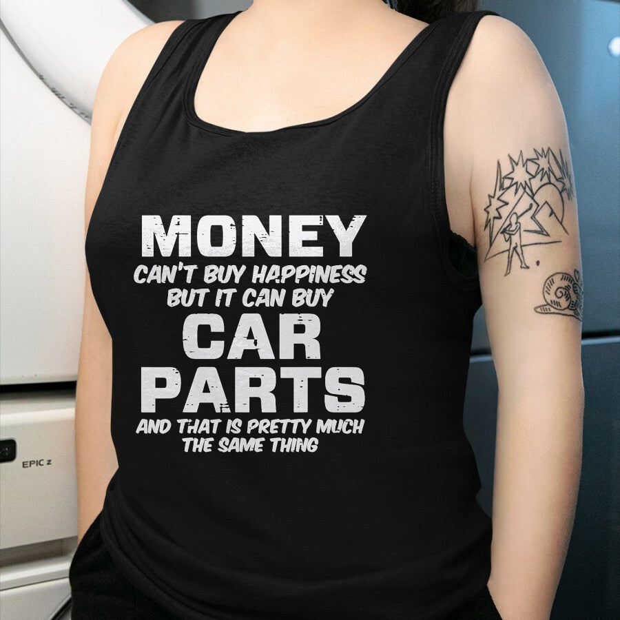 Best Mechanic Life Shirt, Funny Mechanic UnisexT-Shirt/Hoodie/Sweatshirt HLT00 - Money Cant Buy Happiness Car Parts Funny Auto Mechanic Men T-Shirt