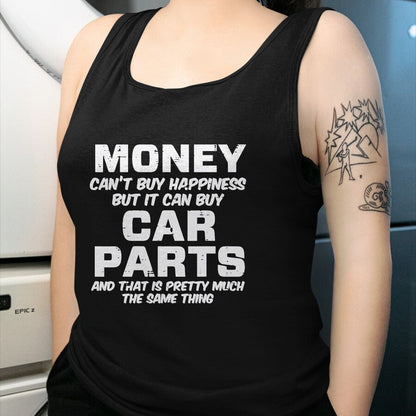Best Mechanic Life Shirt, Funny Mechanic UnisexT-Shirt/Hoodie/Sweatshirt HLT00 - Money Cant Buy Happiness Car Parts Funny Auto Mechanic Men T-Shirt