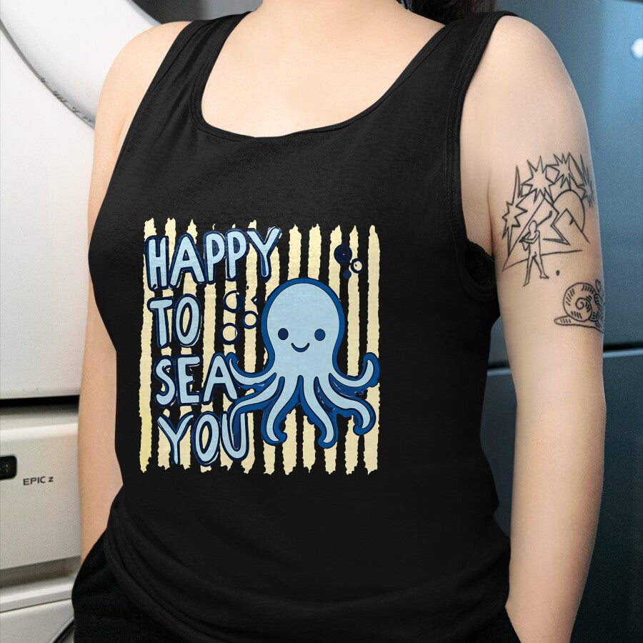Best Student Shirt, Funny Back To School UnisexT-Shirt/Hoodie/Sweatshirt HLT00 - Happy to Sea You Teacher Sea Animals Back to School T-Shirt