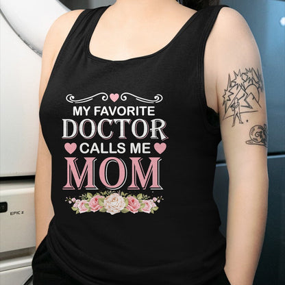 Christmas Shirts for Family, Funny christmas shirts, Christmas Unisex T-Shirt/Hoodie/Sweatshirt HLT00 - Doctor Calls Me Mom Medical School Students T-Shirt