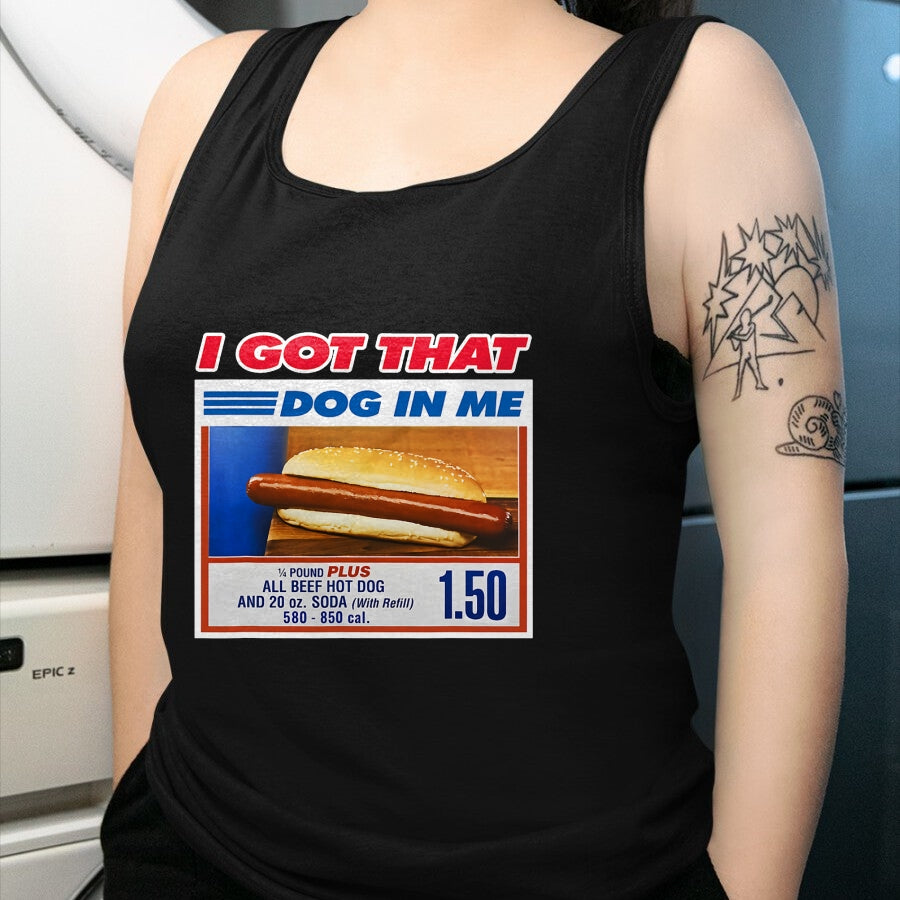 Cute Capybara Shirt, Funny Capybara Unisex T-Shirt/Hoodie/Sweatshirt HLT00 - Retro Vintage I Got that Dog in Me Funny Hotdog Men Women T-Shirt