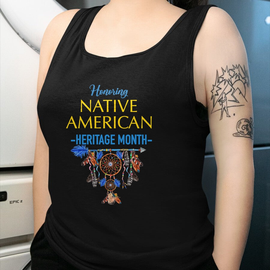 Native American T-Shirts, Vintage Native American Unisex T-Shirt/Hoodie/Sweatshirt HLT00 - It_s All Indian Land Native American Heritage Month 2021