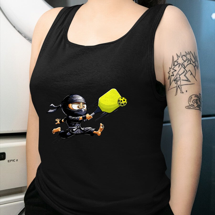 Funny Pickleball Shirt, Pickleball Lover Unisex T-Shirt/Hoodie/Sweatshirt HLT00 - Pickleball Player Ninja T-Shirt