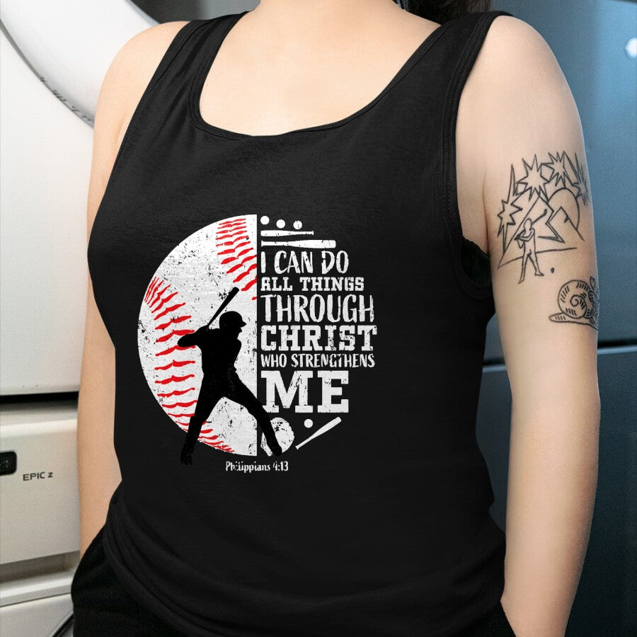 Christian Tee, Christian Faith Unisex T-Shirt/Hoodie/Sweatshirt HLT00 - Gifts Baseball Players Teens Boys Kids Christian Bible Verse T-Shirt