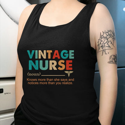 Funny Nurse Shirt, Nurse Unisex T-Shirt/Hoodie/Sweatshirt HLT00 - Vintage nurse T-Shirt