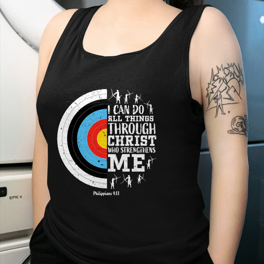 Christian Tee, Christian Faith Unisex T-Shirt/Hoodie/Sweatshirt HLT00 - Christian Archery Gifts Women Teen Girls Men Boys Religious T-Shirt