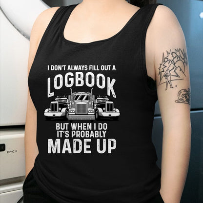 Best Truck Driver Life Shirt, Funny Trucker UnisexT-Shirt/Hoodie/Sweatshirt HLT00 - Best Truck Driver Art For Men Dad Women Trucking CDL Trucker T-Shirt (6)