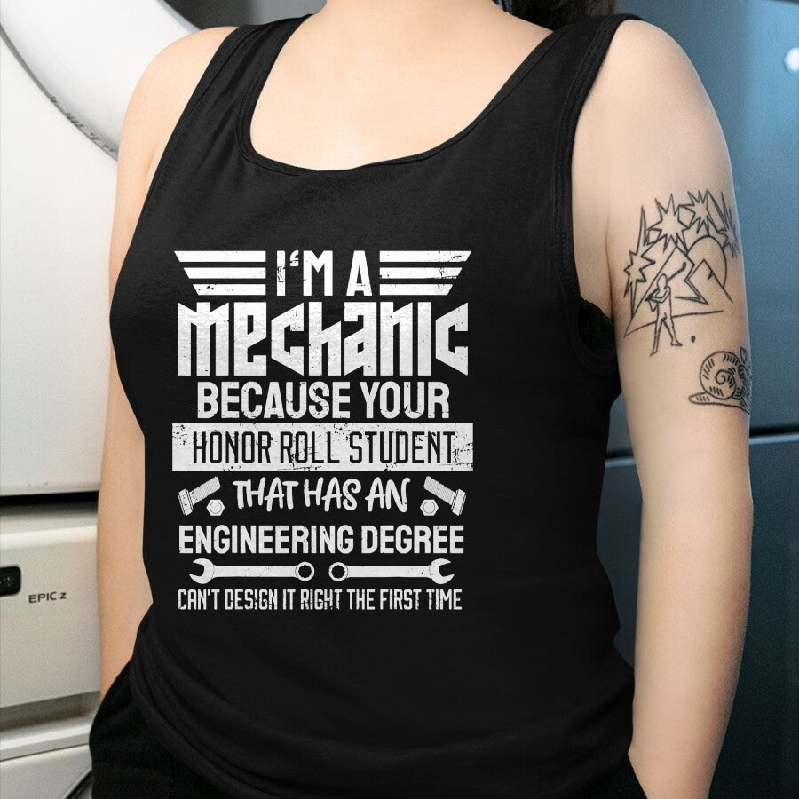 Best Mechanic Life Shirt, Funny Mechanic UnisexT-Shirt/Hoodie/Sweatshirt HLT00 - Mechanic Car Guy Mechanics DIY Handyman Garage Repair Shop T-Shirt (1)