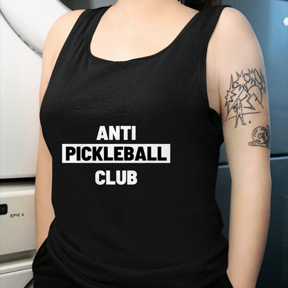 Funny Pickleball Shirt, Pickleball Lover Unisex T-Shirt/Hoodie/Sweatshirt HLT00 - Funny Ironic Anti Pickleball Club Pickle Ball Sucks T-Shirt