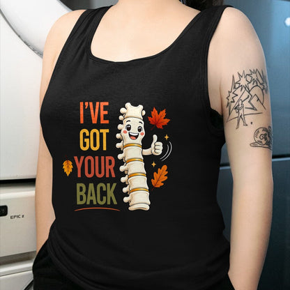 Best Doctor Shirt, Funny Doctor UnisexT-Shirt/Hoodie/Sweatshirt HLT00 - I've Got Your Back Spine Adjustment Chiropractor Fall Autumn T-Shirt