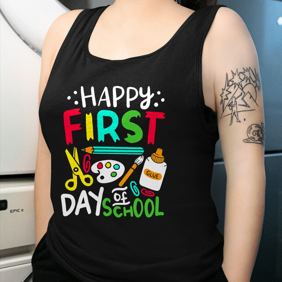 Best Student Shirt, Funny Back To School UnisexT-Shirt/Hoodie/Sweatshirt HLT00 - Happy First Day of School Teacher Back to School Student T-Shirt