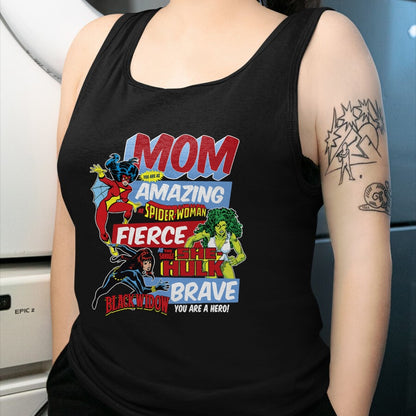 Gift for Mom Shirt, Funny Mom Unisex T-Shirt/Hoodie/Sweatshirt HLT00 - Marvel Vintage Retro Amazing Mom Graphic T-Shirt T-Shirt
