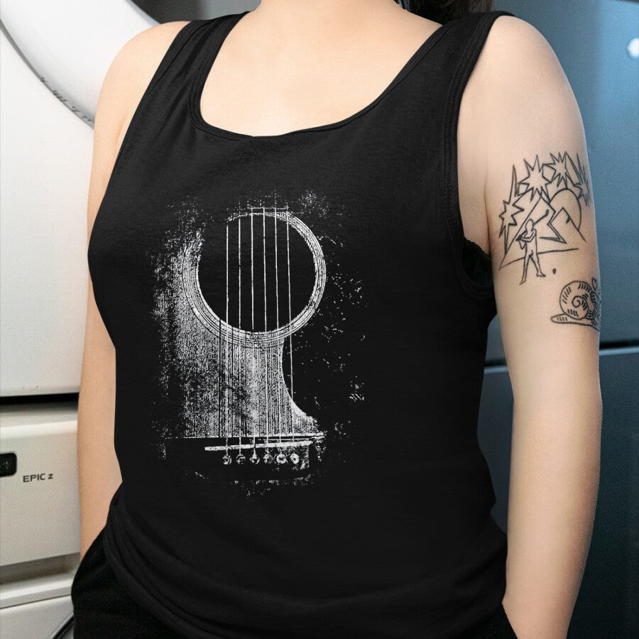Guitar Lover Shirt, Funny Guitar UnisexT-Shirt/Hoodie/Sweatshirt HLT00 - Acoustic Guitar Player Six String Classic Rock & Roll T-Shirt, Men, Black, 3X-Large