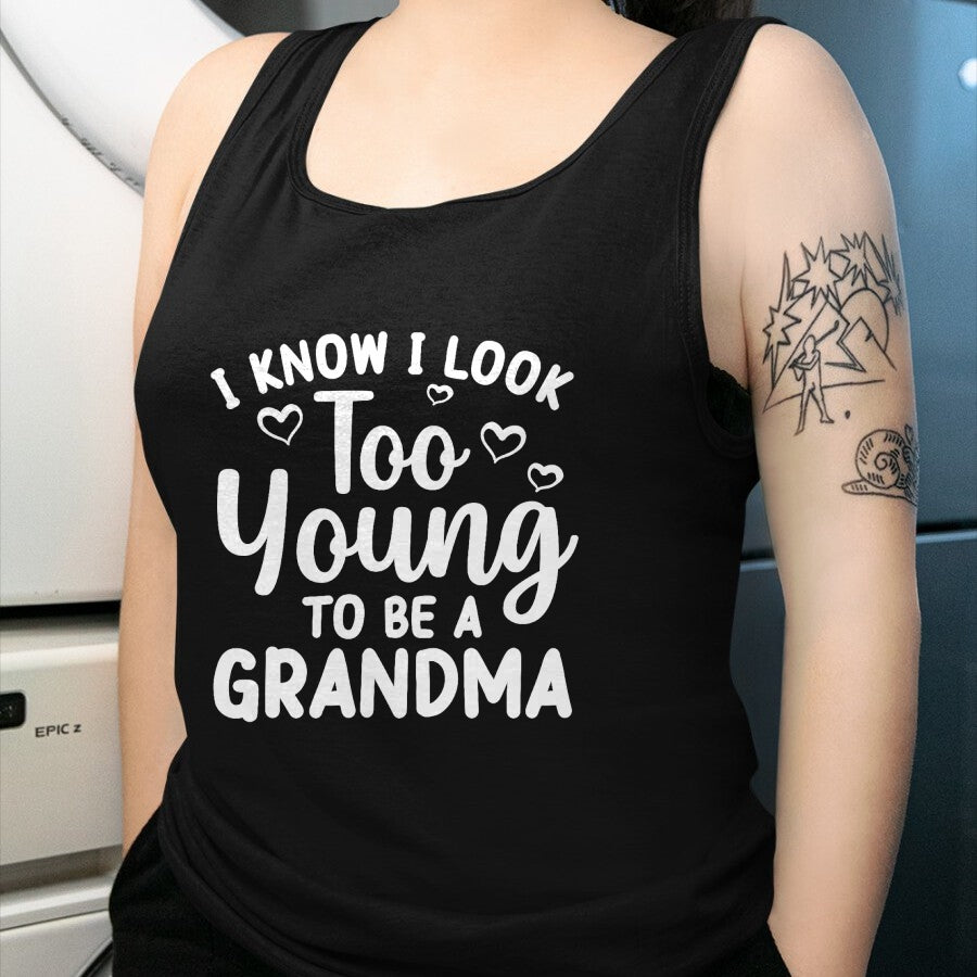 Best Grandma Shirt, Proud Grandma Unisex T-Shirt/Hoodie/Sweatshirt HLT00 - Funny Grandma To Be Art For Grandmother Grammy Women Grandma T-Shirt