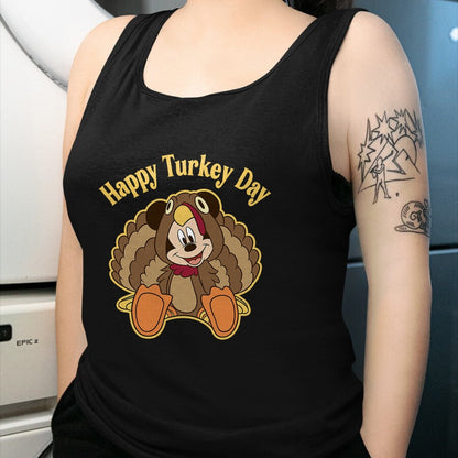 Best Thanksgiving Family Shirt , Funny Thanksgiving UnisexT-Shirt/Hoodie/Sweatshirt HLT00 - Disney Mickey and Friends Thanksgiving Mickey Turkey T-Shirt