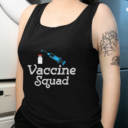 Best Doctor Shirt, Funny Doctor UnisexT-Shirt/Hoodie/Sweatshirt HLT00 - Funny Vaccine Squad Cute Nurse Doctor DR Vaccinated 19 Tee T-Shirt, Women, Black, Medium