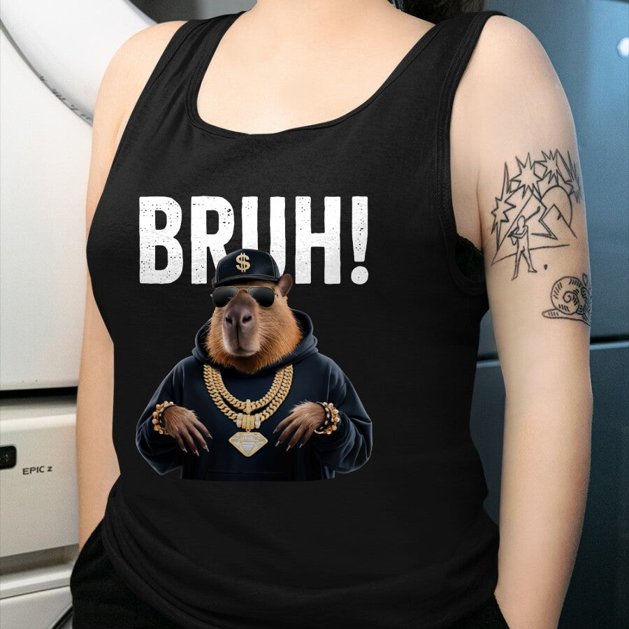 Cute Capybara Shirt, Funny Capybara Unisex T-Shirt/Hoodie/Sweatshirt HLT00 - Stylish Hip Hop Capybara Long Sleeve T-Shirt