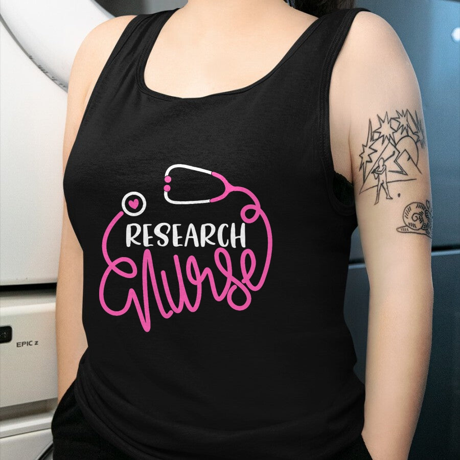 Funny Nurse Shirt, Nurse Unisex T-Shirt/Hoodie/Sweatshirt HLT00 - Research Nurse - RN Clinical Research Nursing Department T-Shirt