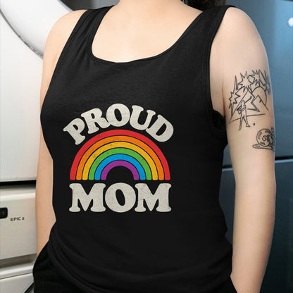 Gift for Mom Shirt, Funny Mom Unisex T-Shirt/Hoodie/Sweatshirt HLT00 - LGBTQ Proud Mom Gay Pride LGBT Ally Rainbow Mothers Day T-Shirt