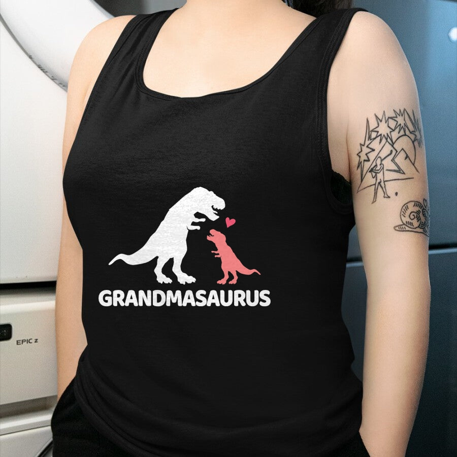 Best Grandma Shirt, Proud Grandma Unisex T-Shirt/Hoodie/Sweatshirt HLT00 - Grandmasaurus grandma dinosaur T-Shirt