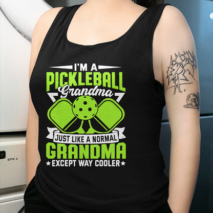 Funny Pickleball Shirt, Pickleball Lover Unisex T-Shirt/Hoodie/Sweatshirt HLT00 - Funny Pickleball Grandma Women Girls Pickle Ball Player T-Shirt