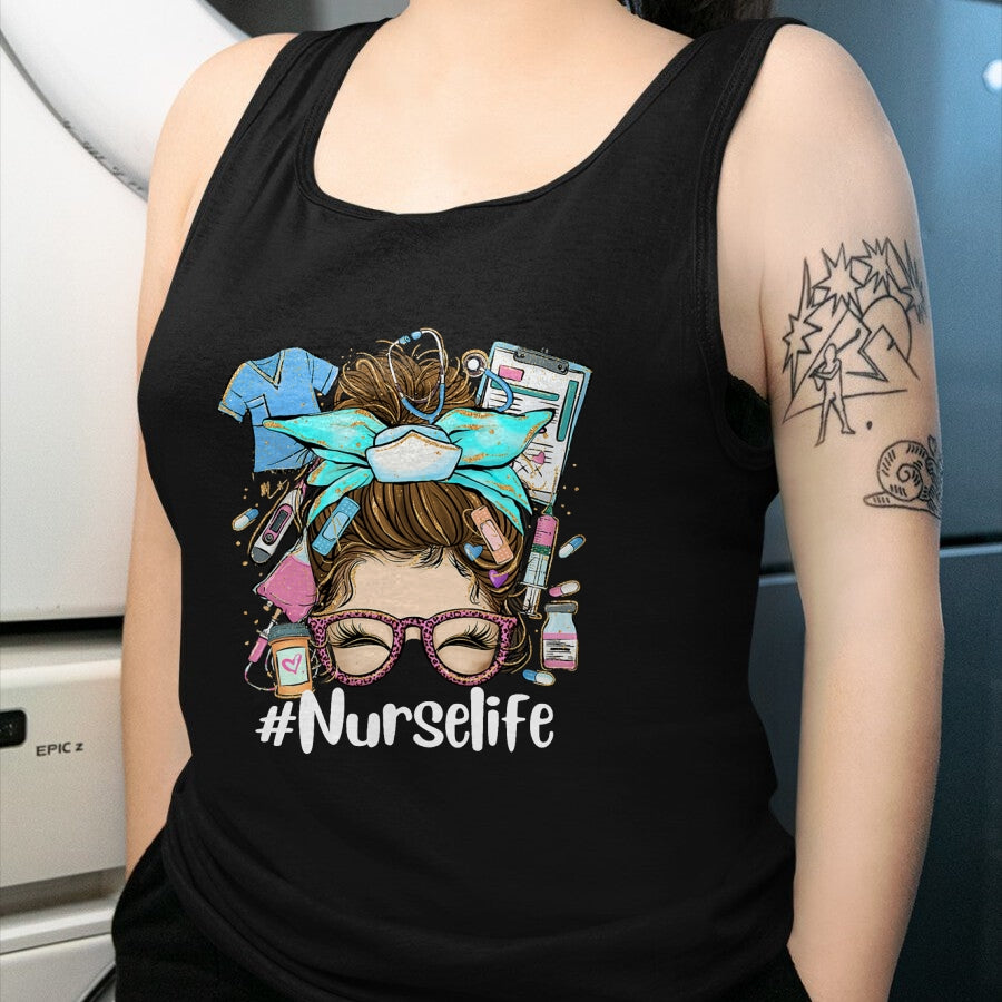 Funny Nurse Shirt, Nurse Unisex T-Shirt/Hoodie/Sweatshirt HLT00 - Funny NurseLife Nurse T-Shirt