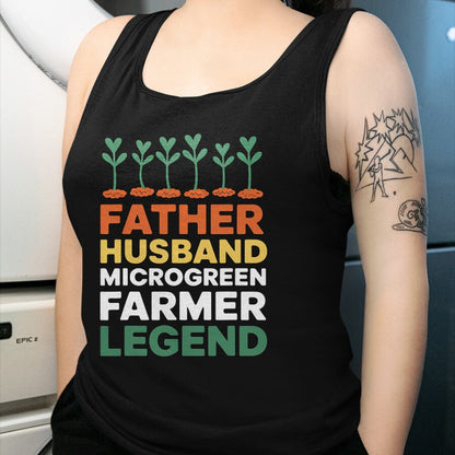 Best Farmer Life Shirt, Funny Farmer UnisexT-Shirt/Hoodie/Sweatshirt HLT00 - Father Husband Farmer Dad Plant Gardening Microgreens T-Shirt
