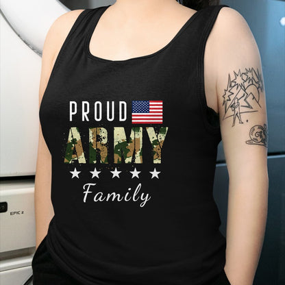 Gift for Mom Shirt, Funny Mom Unisex T-Shirt/Hoodie/Sweatshirt HLT00 - Army Graduation Proud Military Family Mom Dad Brother Sister T-Shirt