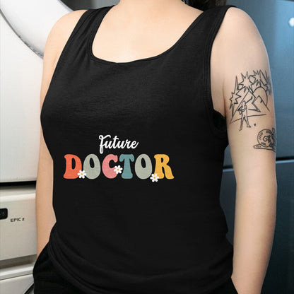 Best Doctor Shirt, Funny Doctor UnisexT-Shirt/Hoodie/Sweatshirt HLT00 - Future Doctor Medicine Retro Groovy For Medical Students T-Shirt