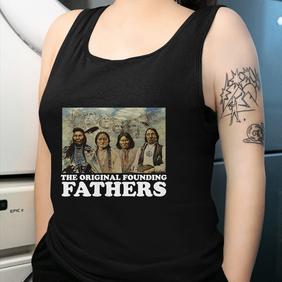 Native American T-Shirts, Vintage Native American Unisex T-Shirt/Hoodie/Sweatshirt HLT00 - The Original Founding Fathers Native American