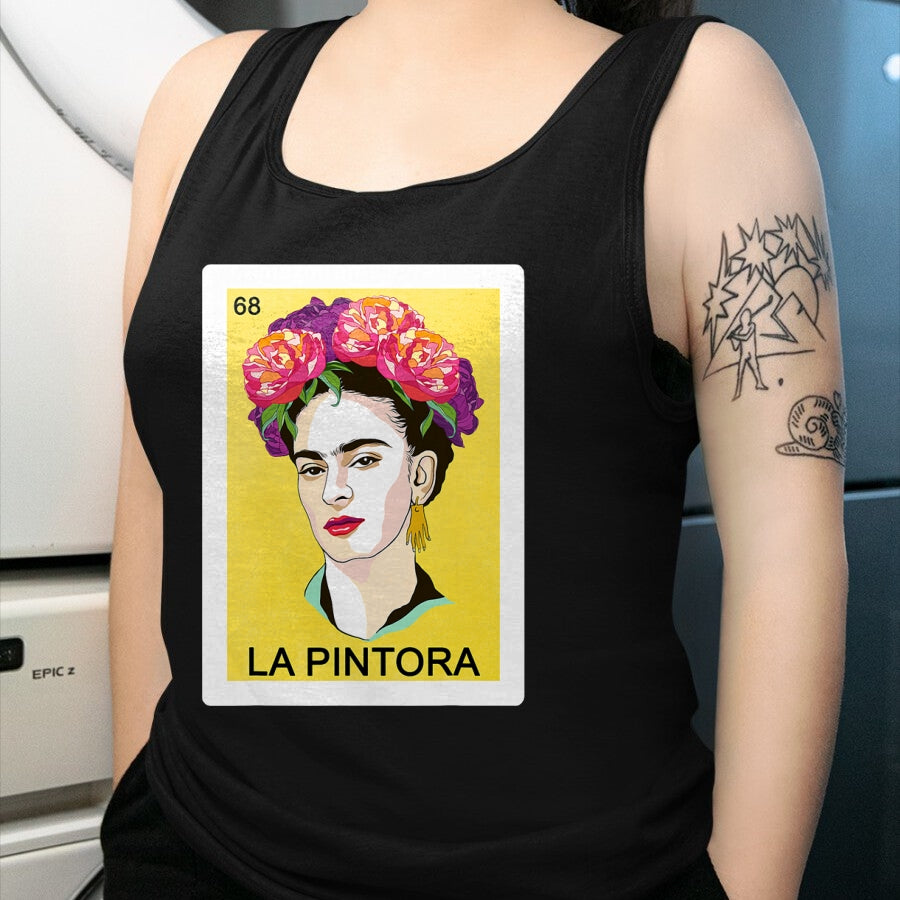 Best Thanksgiving Family Shirt , Funny Thanksgiving UnisexT-Shirt/Hoodie/Sweatshirt HLT00 - Funny Spanish-Mexican Bingo Gift for Women Girl - La Pintora T-Shirt